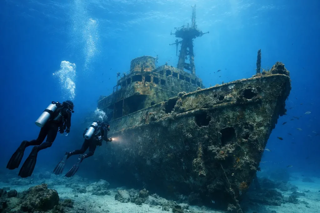 St George Wreck Diving in Bayahibe