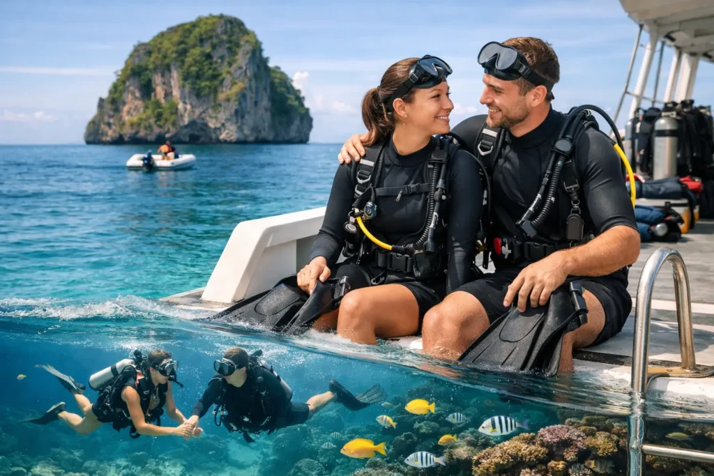 Couples Private Diving Itinerary Example