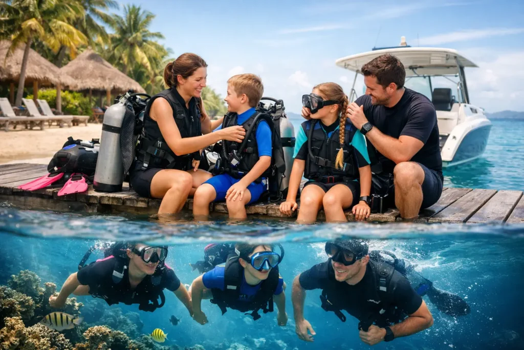 How to Plan a Family Dive Trip Without Stress
