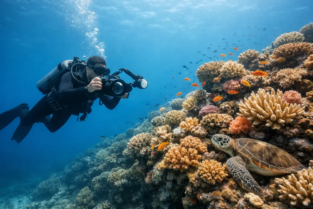How to Photograph Coral Reefs Without Harm