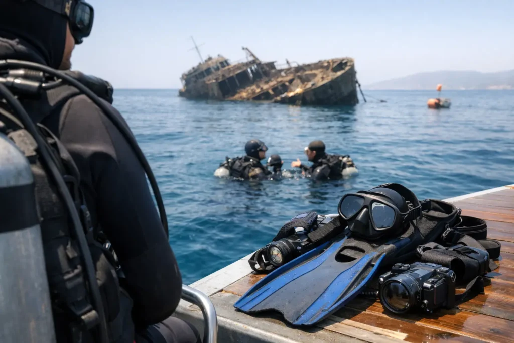 How to Prepare for a Wreck Dive Safely