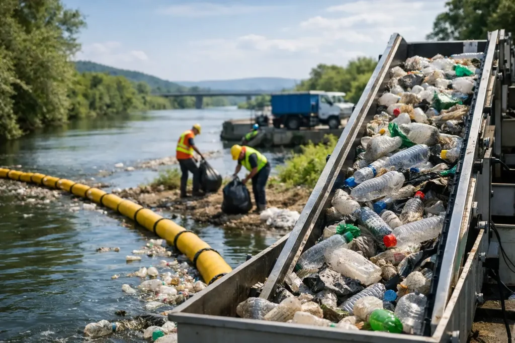 Ocean Cleanup Starts Before Plastic Reaches the Sea