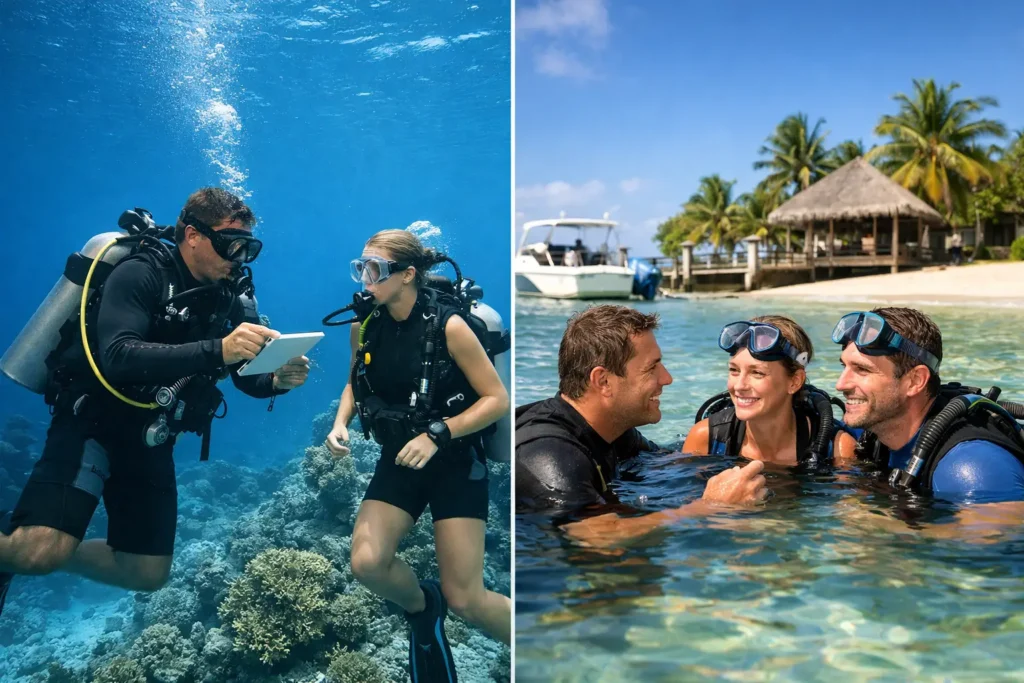 Scuba Certification vs Resort Course Explained